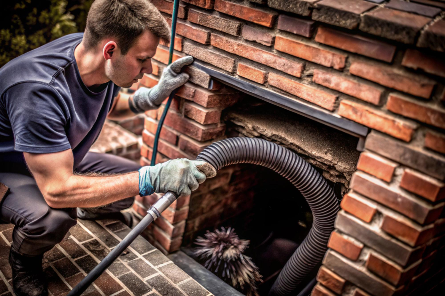 Chimney cleaning